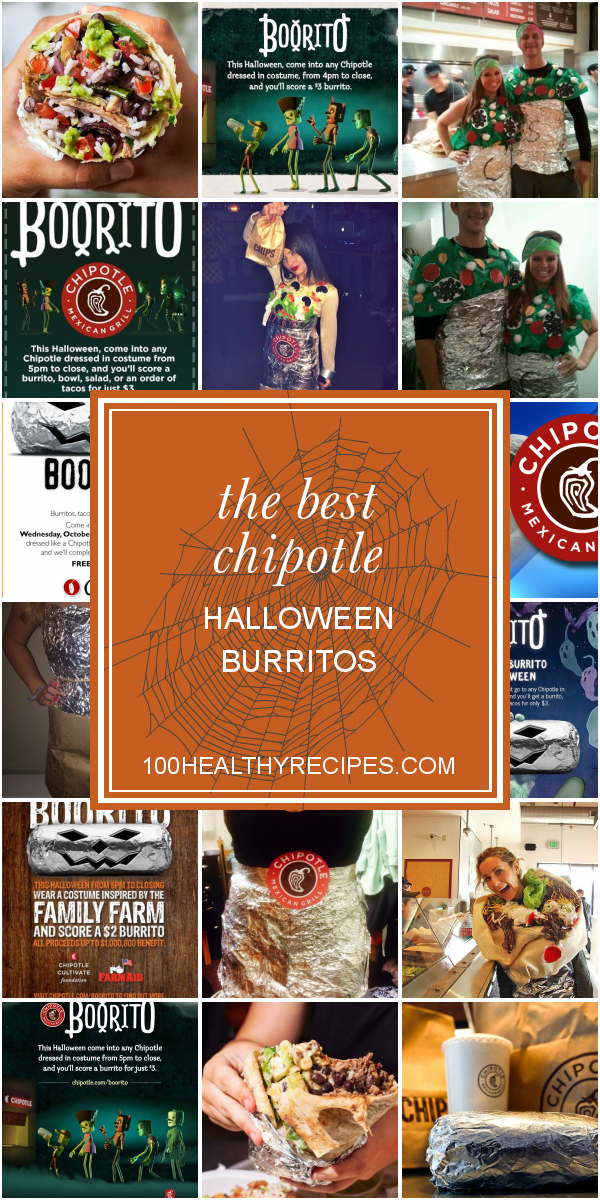 The Best Chipotle Halloween Burritos Best Diet and Healthy Recipes